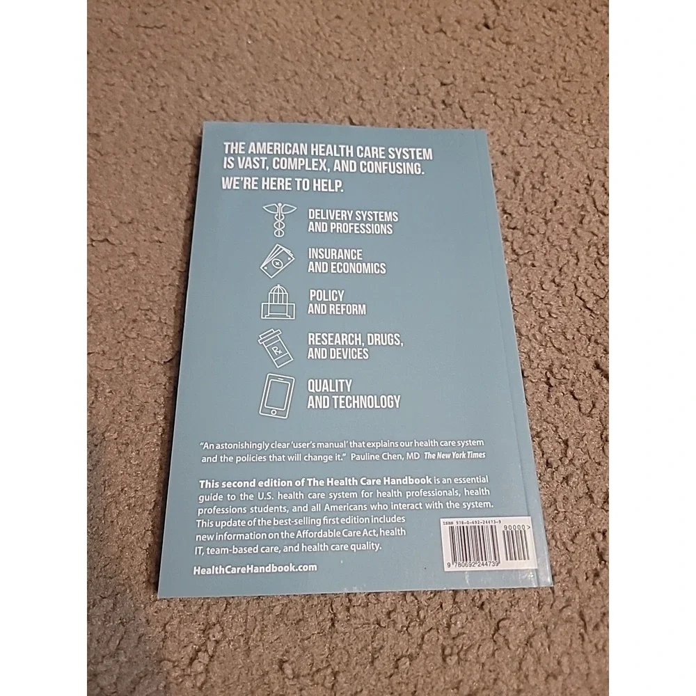Health Care Handbook : A Clear and Concise‎ Guide to the United States Health...